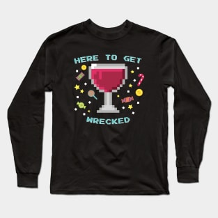 Wine Wrecked Long Sleeve T-Shirt